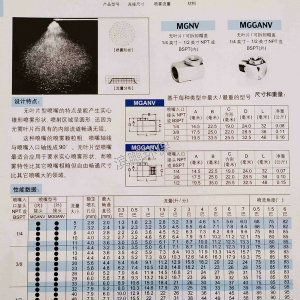 無(wú)葉片實(shí)心噴嘴MGANV
